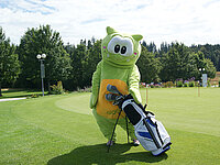 AIGO Familienhotel | Aigolino beim Golfen