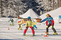 Skifahren mit Kindern am Hochficht