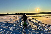 Wintererlebnis am Lipno-Stausee