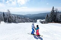 Skifahren mit Kindern am Hochficht