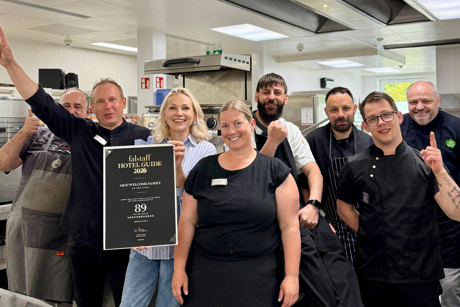 89 Punkte im Falstaff Restaurantguide