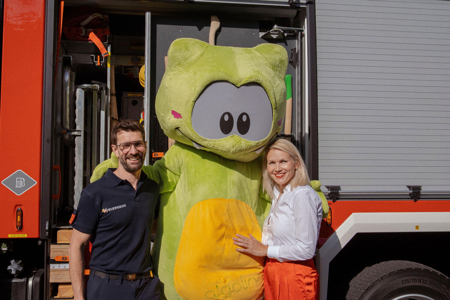 Neues Einsatzfahrzeug der Freiwilligen Feuerwehr Aigen